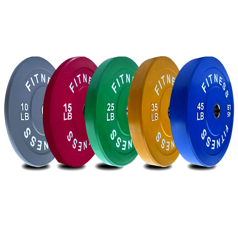 Color Bumper Plates Set ~230LBS