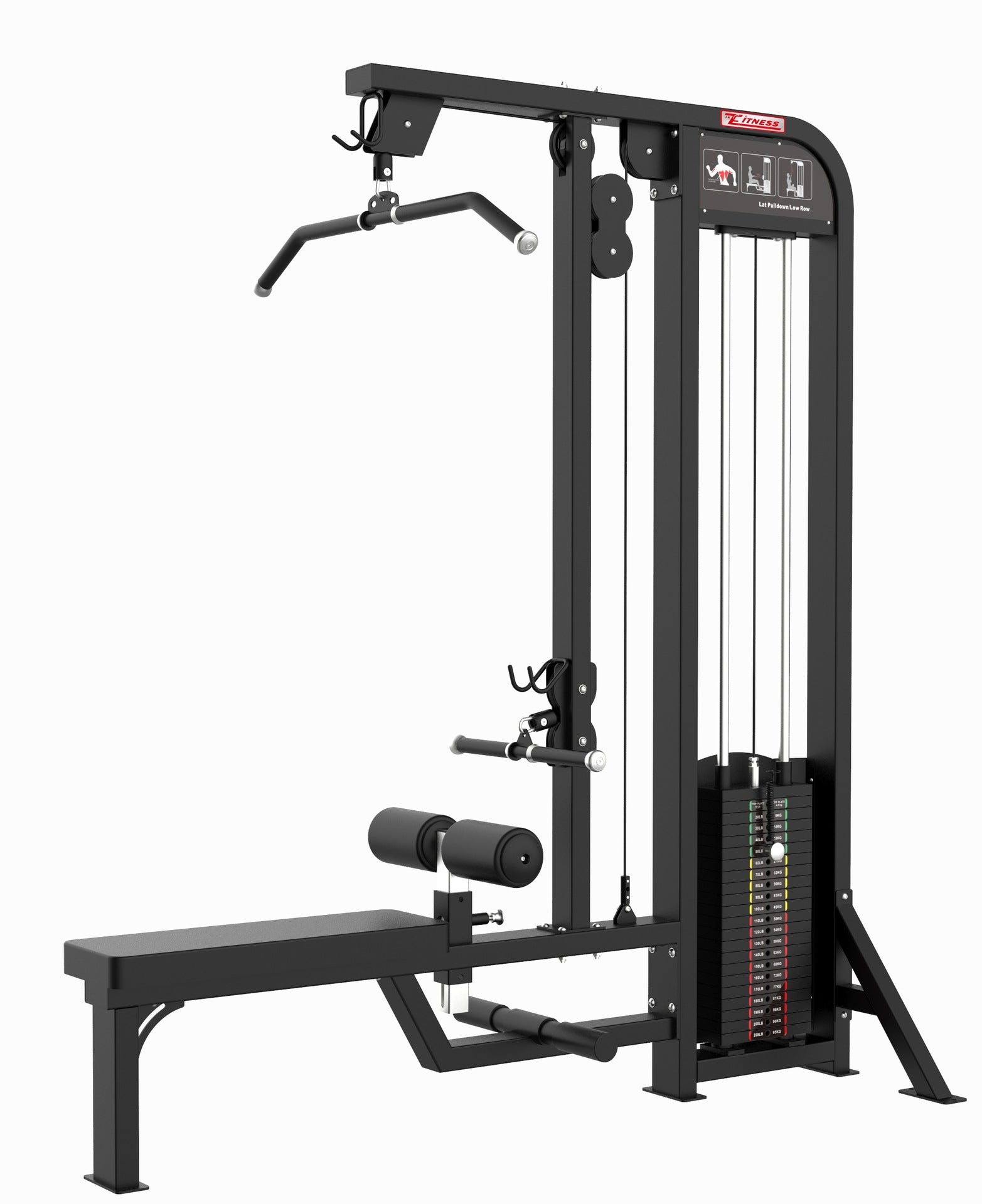 Lat pulldown & Low Row Combo Machine – Fitness Tech Valley